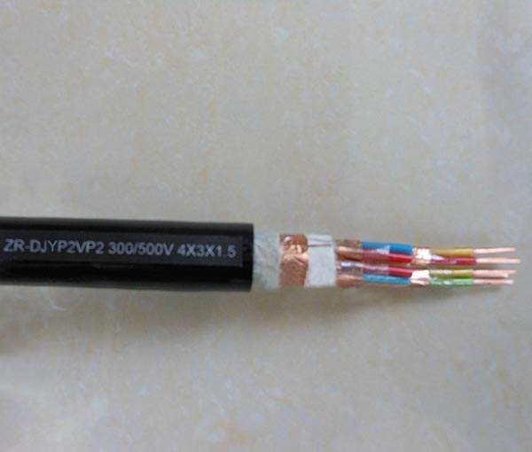 本安阻燃计算机电缆ZR-IA-DJYP2VP2-1*2*0.5mm2