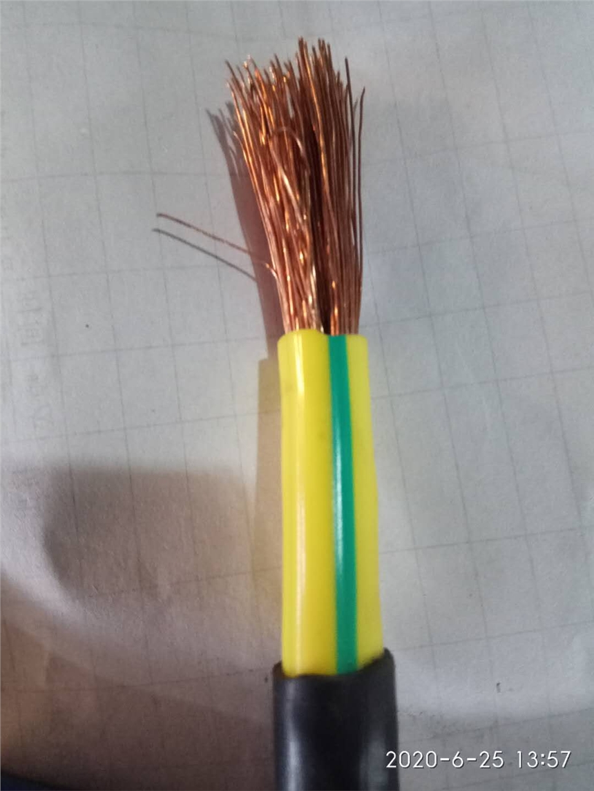 ZR-RVV-1X70黄绿双色电力电缆厂家供货