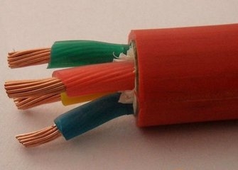 硅橡胶护套电力电缆YGCP2*4耐温200℃